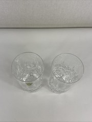 2 VINTAGE WATERFORD CRYSTAL LISMORE HIGHBALL 12oz TUMBLER GLASSES 5 5/8″