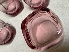 VTG Set of 4 Libbey Old Fashioned Imperial Plum Whiskey Glasses Tumblers 8 oz
