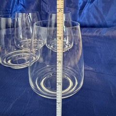 Luigi Bormioli Crescendo Set Of Four Stemless Wine Glasses
