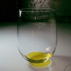 RIEDEL O YELLOW HAPPY WINE GLASS, Lead Free Crystal, 3 3/4″, 8 Oz, AUSTRIA