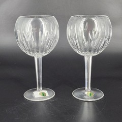 Set of 2 Waterford Crystal Millenium Collection «Love» Toasting Goblets Wine