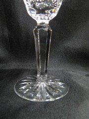 Waterford Crystal Glenmore, Cut Lines: Claret Wine Glass (es), 6 1/2″ Tall