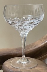 Set 4 Nachtmann DIAMANT Gorham DIAMOND-CLEAR Crystal Champagne 5 3/4″ EXCELLENT
