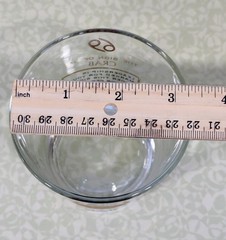 Vintage Horoscope Zodiac Cancer MCM Cocktail Bar Tumbler Glass Retro Beverage