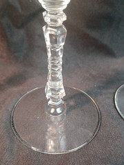 Vintage Libby Rock Sharpe Crystal Etched Water Glass – HALIFAX Pattern From 1940