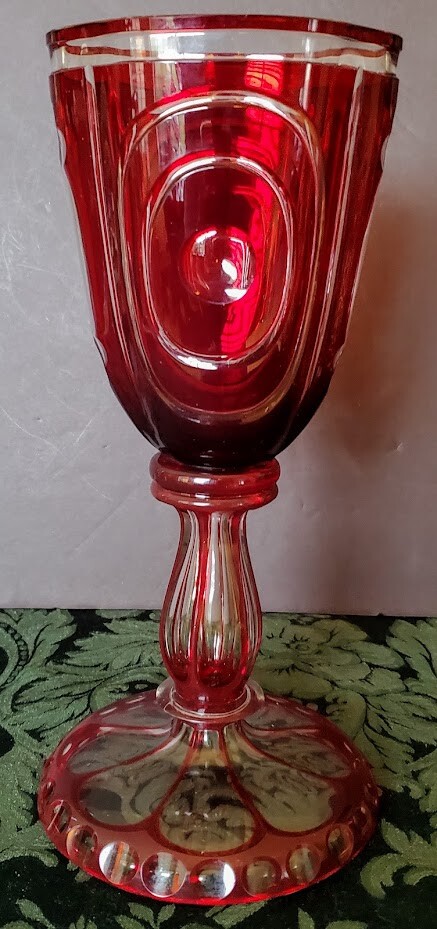 Austrian Josephinenhutte Silesan Glassworks by Franz Pohl,1850’s Presentation