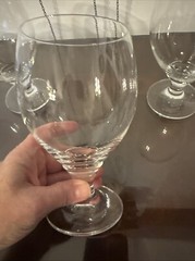 Vtg Shott Zwiesel Glas Set Of 6 Brandy Glasses 16 Oz Exc