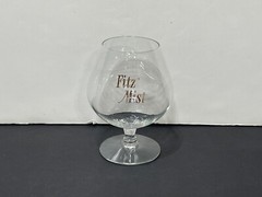 Old Fitzgerald Fitz’ Mist Bourbon Whiskey Snifter / Pedestal Glass