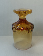 Tiffin Franciscan Madeira Orange Pumpkin Juice / Wine Goblet USA