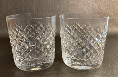 Waterford Crystal ALANA Old Fashioned Rocks Glass Set of 2