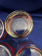 🎄Vintage Libbey Christmas Holly And Ribbon Highball Glasses, Set Of 8, 1980s