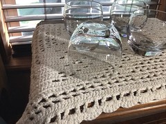 4 Nice Crystal Lenox Tuscany Classics 8 Oz Stemless Wine Cocktail Glasses