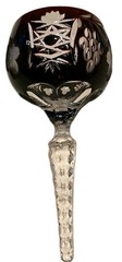 NACHTMANN Traube Deep Purple Tall Hock Bell? Germany Vintage