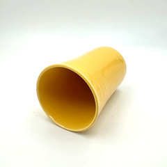 Vintage Fiesta Yellow Juice Tumbler 3.5 inch Original Homer Laughlin Fiestaware