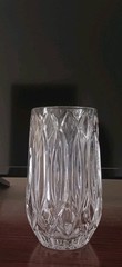 Mikasa SAXON Clear Cut Crystal Highball Glasses/Tumblers – Set/2