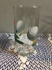 Indiana Glass Vintage 19th Hole-16oz-coolers-set Of 4