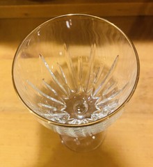 LENOX CLARITY GOLD RIM WINE GLASS – EXCELLENT CONDITION