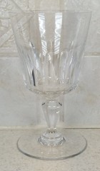 SIGNED BACCARAT CRYSTAL FRANCE BIARRITZ WATER GOBLET 6 1/8″ EXCELLENT CONDITION!