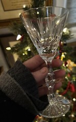 6 Russian Rycebckon Lead Crystal Wine Glasses Beautiful