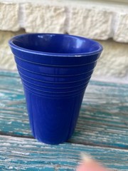 Set of 4 Vintage FIESTA Homer Laughlin Fiestaware 4.25″ Original Water Tumblers