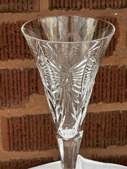 1 Waterford Crystal Millennium Toast to HAPPINESS 9 1/4″ Toasting Flute – EUC