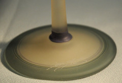 Art Glass Goblet Signed Don Art