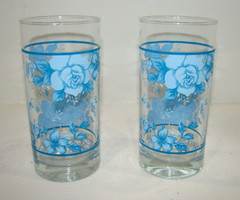 Corelle BLUE VELVET Glass Tumblers – 16 oz. ~ Lot of 2