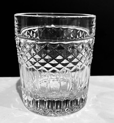 VIntage Val Saint Lambert VAS11 Whiskey Glass, 3 3/4”