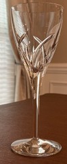 Waterford Crystal Merrill pattern, 8 3/4” Water Wine Goblet 8 ozs. Mint