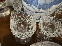 Rogaska Queen Crystal Cognac / Brandy Snifter 5 1/2″ Tall Set of 5 Fabulous Look
