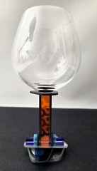 GEORGE PONZINI NEO-DECO Extra Large Wine Glass – 8″ – Multiple Colors Available