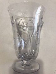 4 Duncan Miller #773 Ice Tea Glass Cut Design Vintage Mid-Century Vintage