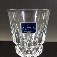 CRISTAL D’ ARQUES DURAND SET OF 4 CRYSTAL CHANTELLE LADY VICTORIA CORDIALS