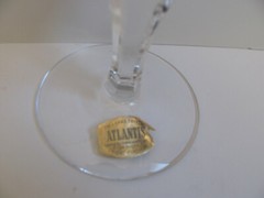 Atlantis for Block Diamante- Diamond Cut – Water Goblet(s) – 2 Available
