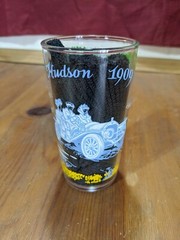 Hazel Atlas HUDSON 1909 Glass RARE Mid-Century Modern Vintage Barware