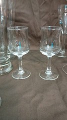 Lot of Various Stemware Sets Glass/Crystal Wine Champagne Drinking Glasses 24 Pc