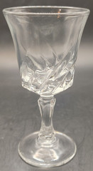 Set of 4 Clear Crystal 1.5 oz Cordial Glasses Vintage 4″ Shot Aperitif Liqueur
