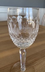 Waterford Crystal Colleen Tall Stem 6.5” Claret Wine Glass – Set of 2 Excellent