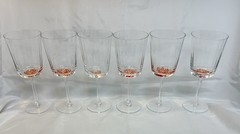 Rare Chin-Chin Stemware by ANTHROPOLOGIE WINE STEMWARE Set of 6 Beautiful
