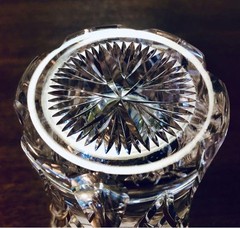 KAGAMI CRYSTAL Tumbler Kiriko Engraved on the glass 12.5×7.5cm/4.92×2.95″ N/A