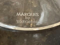 (2) Waterford / Marquis~Omega Collection~8 1/2” Crystal All-Purpose Wine Glasses
