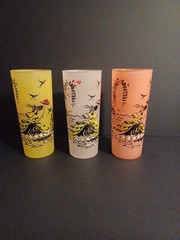 Vintage 1950’s Anchor Hocking Southern Belle Sweet Tea Glasses !!!