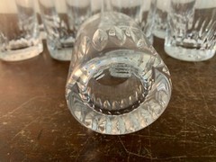 10 Porto Glasses Model Marine Jersey Crystal Saint Louis (Price Per Unit)