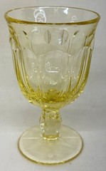 7 NWT Noritake Provincial Yellow Wine Glasses 4 5/8″ Japan