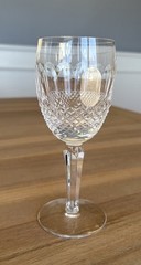 Waterford Crystal Colleen Tall Stem 6.5” Claret Wine Glass – Set of 2 Excellent