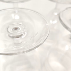 SET OF 4 Vera Wang Wedgwood St. Tropez Water Ice Tea Glasses Goblets Party Event