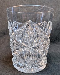 United States Glass Company Illinois EAPG Hobstar 4in Tumbler No.15052 Antique