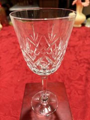 Vintage Cristal D’Arques Masquerade Crystal Goblets Set of 14 France Ex Cond