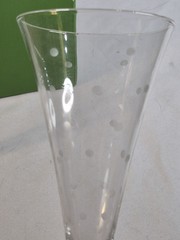 Kate Spade New York Lenox Set of 2 LARABEE DOT Toasting Flute Champagne Glasses