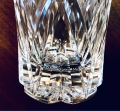KAGAMI CRYSTAL Tumbler Kiriko Engraved on the glass 12.5×7.5cm/4.92×2.95″ N/A
